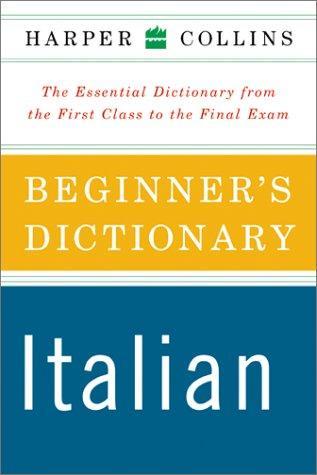 Easy Learning Dictionary Italian by Unassigned