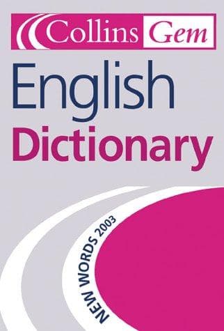 collins gem english dictionary by Unassigned