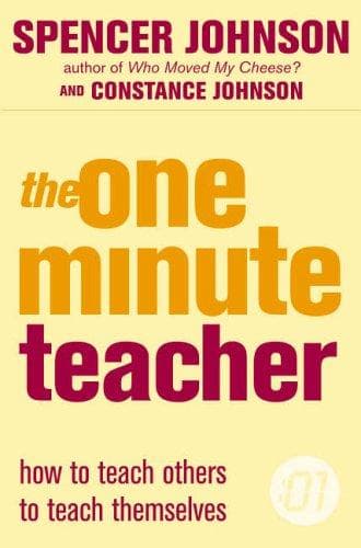 the one minute teacher by Dr Spencer Johnon