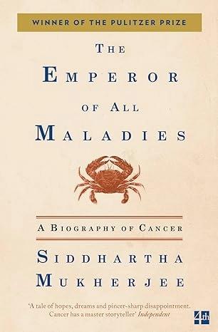 The Emperor of All Maladies by Siddhartha Mukherjee
