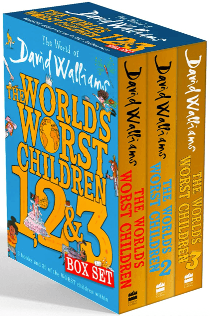 The World of David Walliams: The World’s Worst Children 1, 2 & 3 Box Set by David Walliams