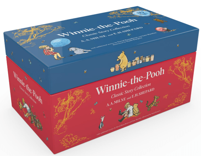 Winnie-the-Pooh Classic Story Collection: New 30 Book Box-Set by A. A. Milne, Jane Riordan, David Benedictus