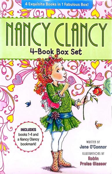 Nancy Clancy 4-Book Box Set by Jane O'Connor, Robin Preiss Glasser