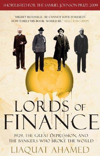 Lords of Finance by Liaquat Ahamed