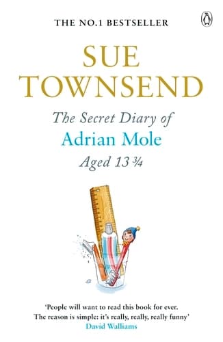 The Secret Diary of Adrian Mole Aged 13 3/4 by David Walliams, Sue Townsend