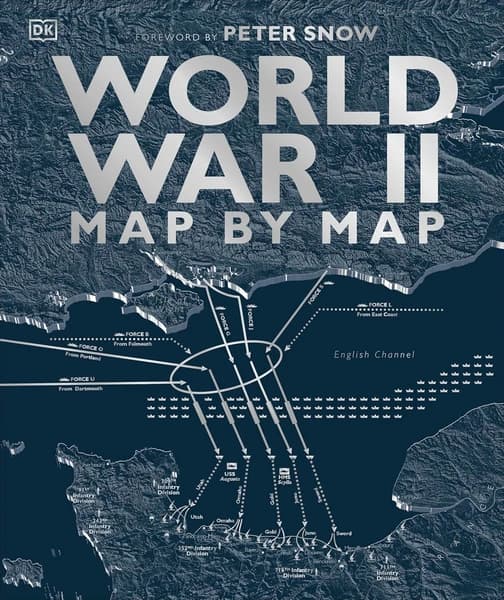 World War II Map by Map by Dk Publishing | Books Mandala
