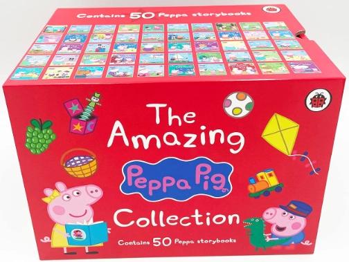 Peppa Pig The Amazing Collection 1-50 Red Box by Peppa Pig