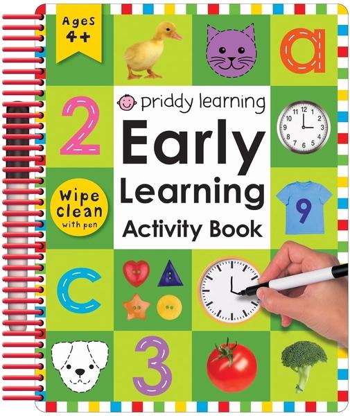 Wipe Clean Early Learning Activity Book by Roger Priddy