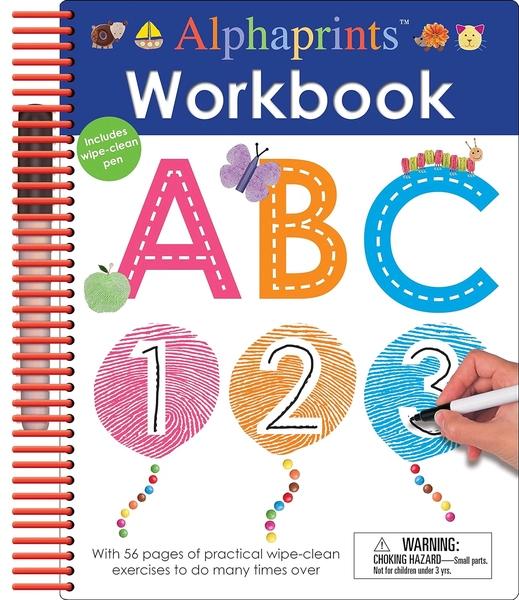 Alphaprints: Wipe Clean Workbook ABC by Roger Priddy