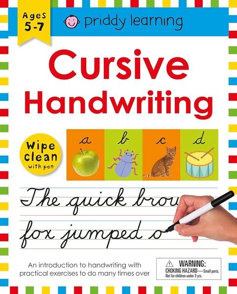Wipe Clean Workbook: Cursive Handwriting by Roger Priddy