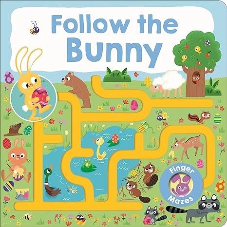 Maze Book: Follow the Bunny by Roger Priddy