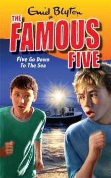Five go down to the sea by Enid Blyton