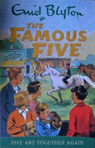 Five Are Together Again by Enid Blyton, Grid Blyton