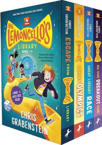 Mr. Lemoncello's Library Books 1-4 (Boxed Set) by Chris Grabenstein