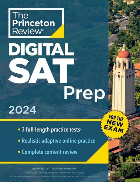 Princeton Review Digital SAT Prep, 2024 by The Princeton Review