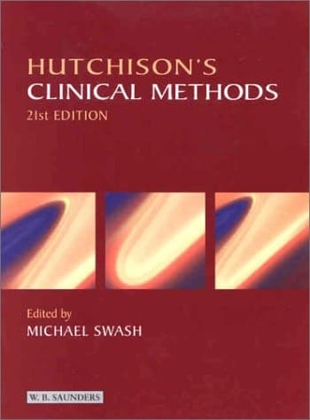 Swash Hutchison's Clinical Methods 20e Ise by Michael Swash, Spck Publishing