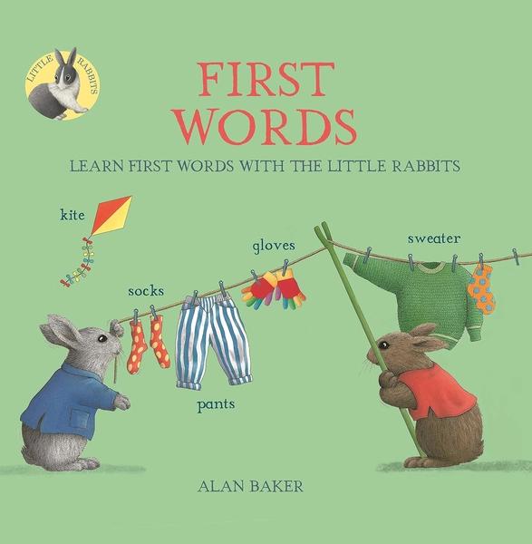 Little Rabbits' First Words by Alan Baker