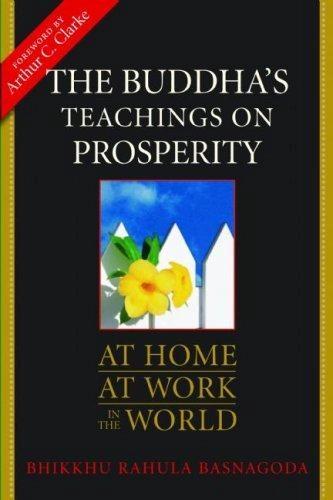 The Buddha's Teachings on Prosperity by Basnagoda Rahula