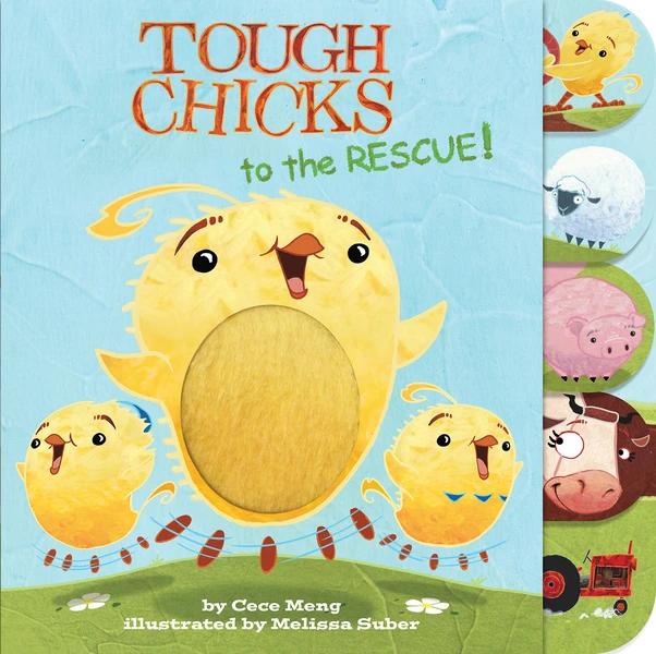 Tough Chicks to the Rescue! Tabbed Touch-and-Feel by Hmh