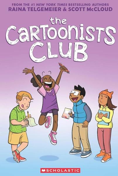 The Cartoonists Club: A Graphic Novel by Raina Telgemeier