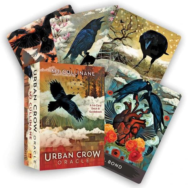 Urban Crow Oracle: A 54-Card Deck and Guidebook by M J Cullinane