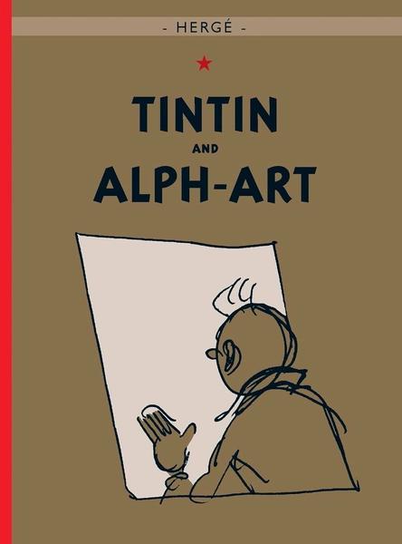 Tintin and Alph-Art by Hergé