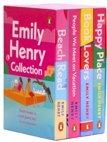 Emily Henry: 4 Books Boxset (Happy Place, People We Meet On Vacation, Book Lovers, Beach Read) by Emily Henry