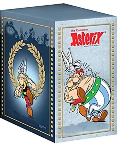 ASTERIX BOX SET (PAPERBACK EDITIONS). by René Goscinny