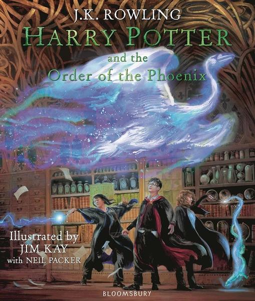 Harry Potter and the Order of the Phoenix Illustrated Edition by J. K. Rowling