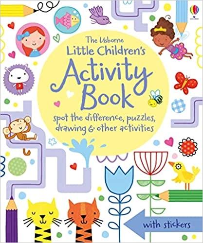 Little Children's Activity Book Spot-The-difference Puzzles Draw by Lucy Bowman