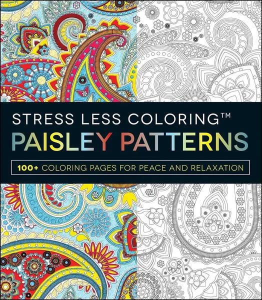 Stress less coloring: Paisley Patterns by Adams Media