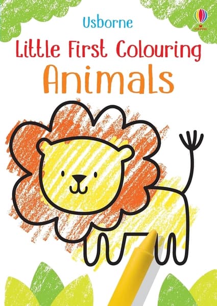 Little First Colouring Animals by Kirsteen Robson