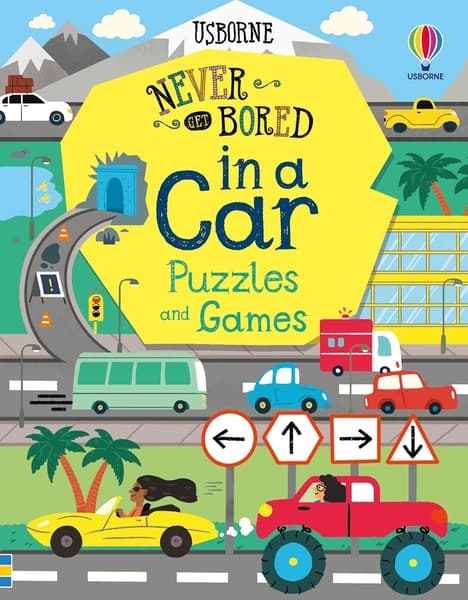Never Get Bored in a Car Puzzles & Games by Tom Mumbray