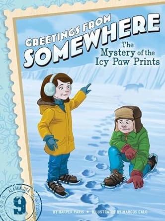 The Mystery of the Icy Paw Prints by Harper Paris