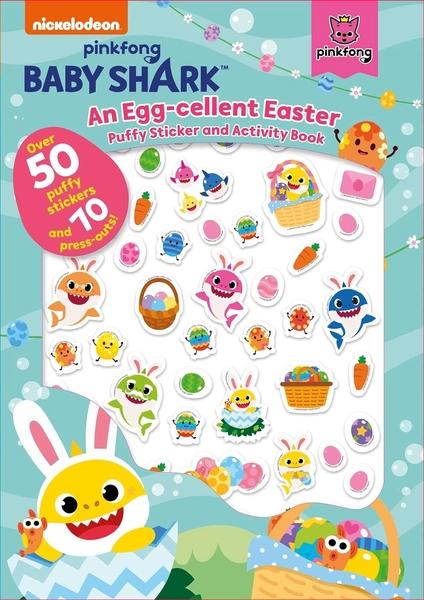 Pinkfong Baby Shark: An Egg-cellent Easter Puffy Sticker and Activity Book by Pinkfong