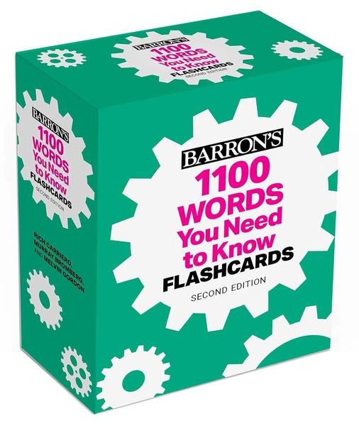 1100 Words You Need to Know Flashcards, Second Edition by Melvin Gordon, Murray Bromberg, Rich Carriero