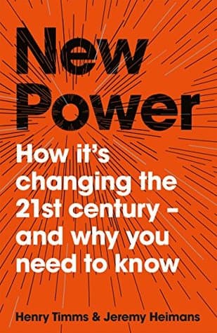 New Power by Jeremy. Timms Heimans (Henry.), Henry Timms