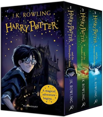 Harry Potter 1-3 Box Set: a Magical Adventure Begins by J. K. Rowling