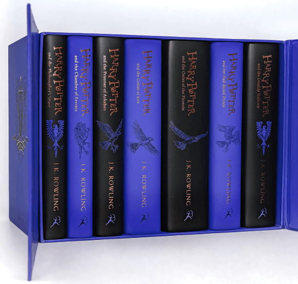 Harry Potter Ravenclaw House Editions Hardback Box Set by J. K. Rowling