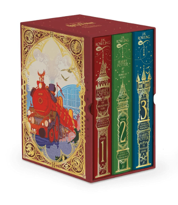 Harry Potter 1-3 Box Set: MinaLima Edition by J. K. Rowling