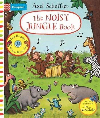 Axel Scheffler the Noisy Jungle Book by Alex Schlacher