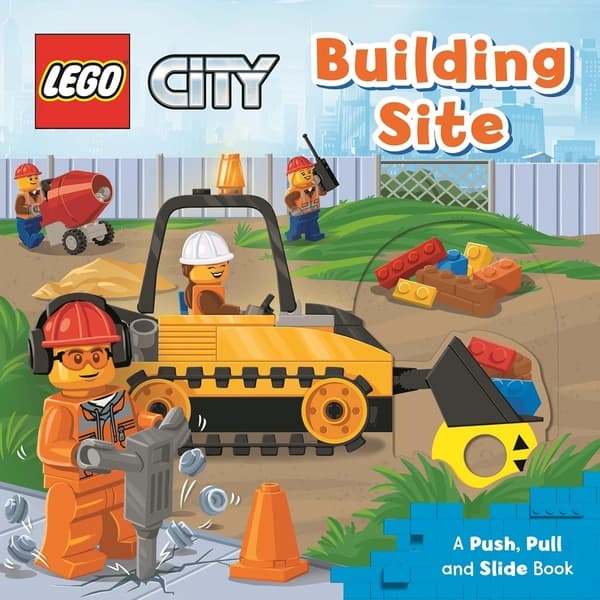 Lego Building Site: A Push, Pull and Slide Book by Macmillan