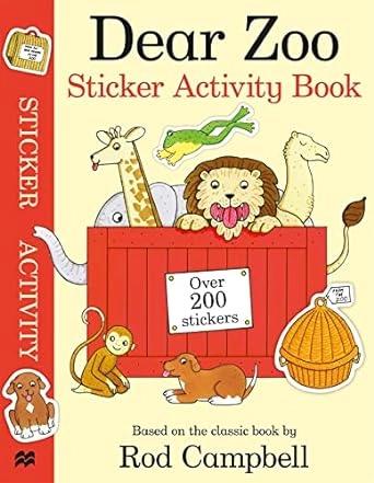 Dear Zoo Sticker Activity Book by Rod Campbell