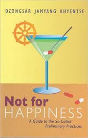 Not for Happiness by Dzongsar Jamyang Khyentse