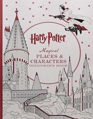 Harry Potter Magical Places &Characters Coloring Book by Nill