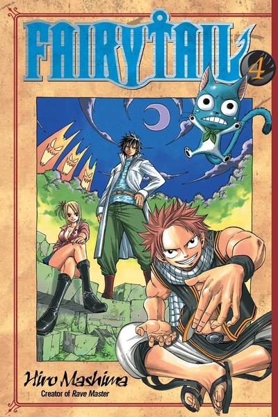 Fairy Tail, Vol. 04 by Hiro Mashima