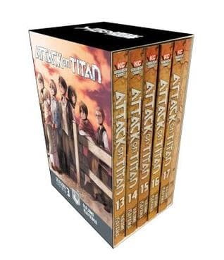 Attack On Titan Season 3 Manga Box Set by Hajime Isayama