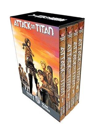 Attack on Titan Season 1 Part 1 Manga Box Set by Hajime Isayama