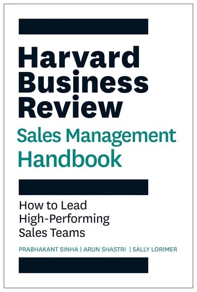 Harvard Business Review Sales Management Handbook by Prabhakant Sinha