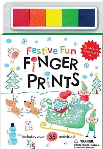 Festive Fun Finger Prints by Silver Dolphin Books